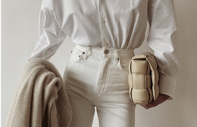 Man with a handbag